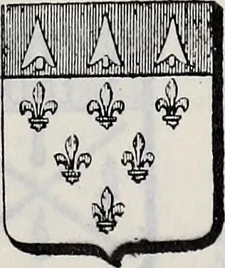 An illustration from Annuare général héraldique, 1903, leaf 1300