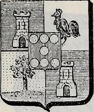 An illustration from Annuare général héraldique, 1903, leaf 1318