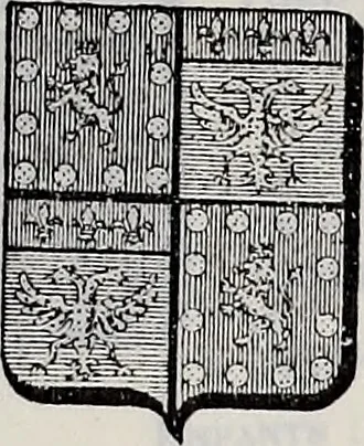 An illustration from Annuare général héraldique, 1903, leaf 1320