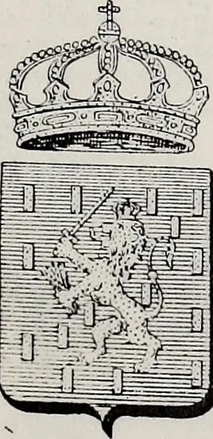 An illustration from Annuare général héraldique, 1903, leaf 134