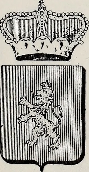 An illustration from Annuare général héraldique, 1903, leaf 150