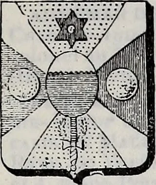 An illustration from Annuare général héraldique, 1903, leaf 242