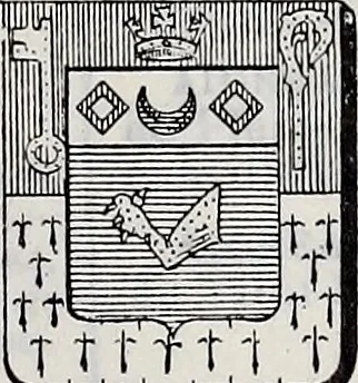 An illustration from Annuare général héraldique, 1903, leaf 246