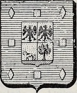 An illustration from Annuare général héraldique, 1903, leaf 260