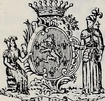 An illustration from Annuare général héraldique, 1903, leaf 262
