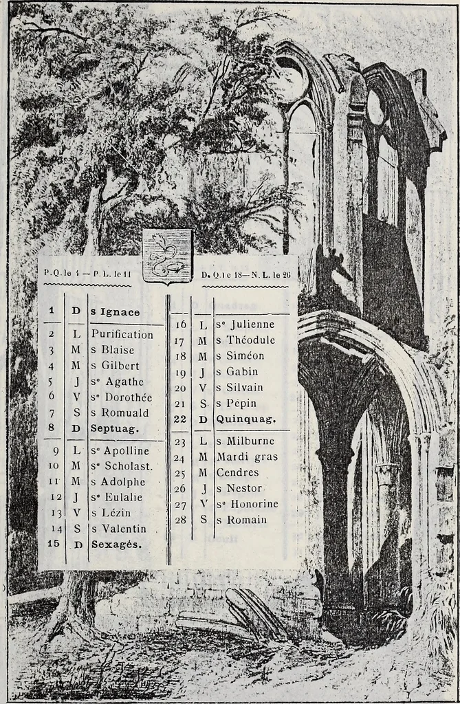 An illustration from Annuare général héraldique, 1903, leaf 28