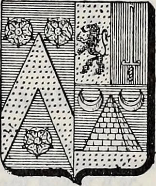 An illustration from Annuare général héraldique, 1903, leaf 300