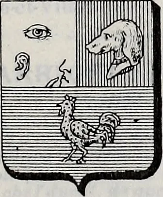 An illustration from Annuare général héraldique, 1903, leaf 308