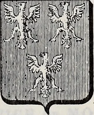 An illustration from Annuare général héraldique, 1903, leaf 344