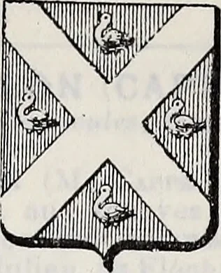 An illustration from Annuare général héraldique, 1903, leaf 360