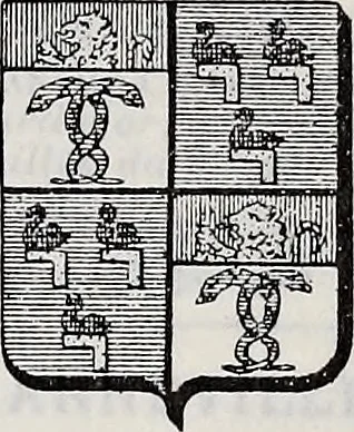 An illustration from Annuare général héraldique, 1903, leaf 368
