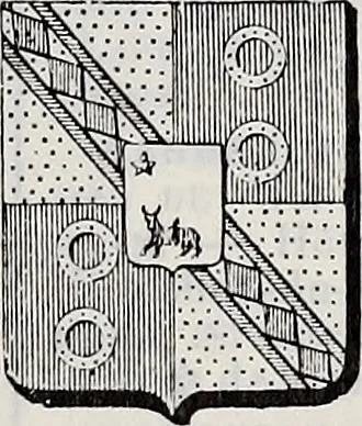 An illustration from Annuare général héraldique, 1903, leaf 374