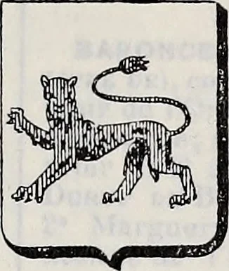 An illustration from Annuare général héraldique, 1903, leaf 382