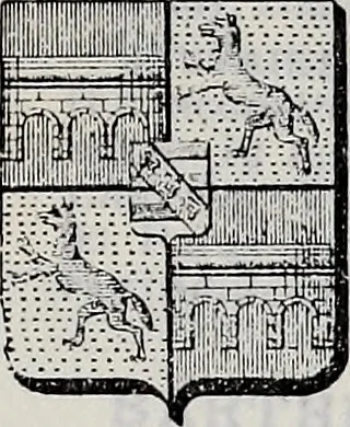 An illustration from Annuare général héraldique, 1903, leaf 390