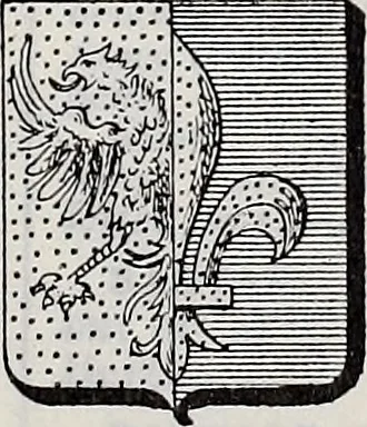 An illustration from Annuare général héraldique, 1903, leaf 394