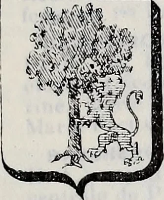 An illustration from Annuare général héraldique, 1903, leaf 398