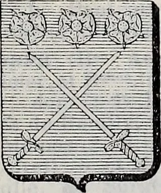 An illustration from Annuare général héraldique, 1903, leaf 412