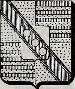 An illustration from Annuare général héraldique, 1903, leaf 418