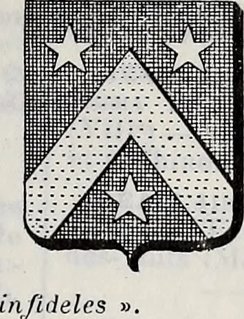 An illustration from Annuare général héraldique, 1903, leaf 418