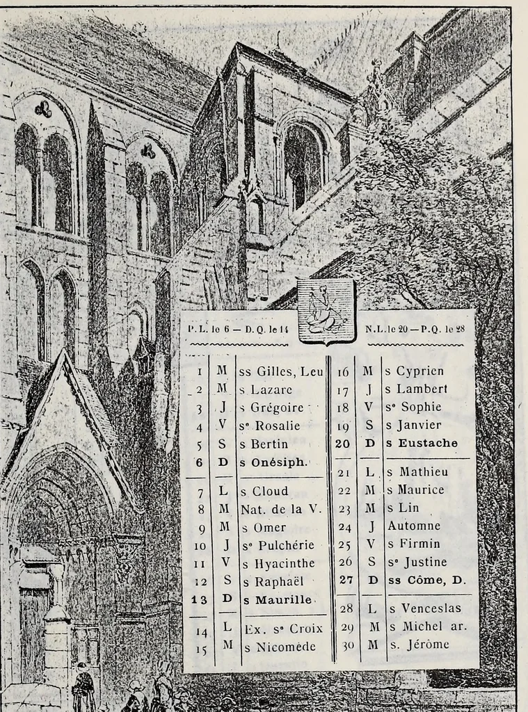 An illustration from Annuare général héraldique, 1903, leaf 42