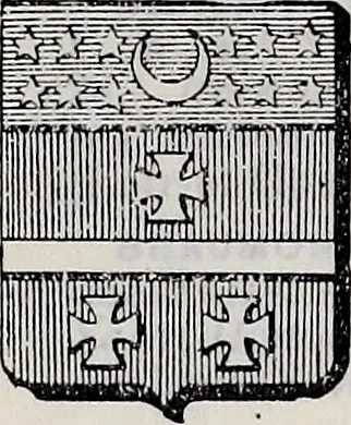 An illustration from Annuare général héraldique, 1903, leaf 430