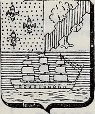 An illustration from Annuare général héraldique, 1903, leaf 430