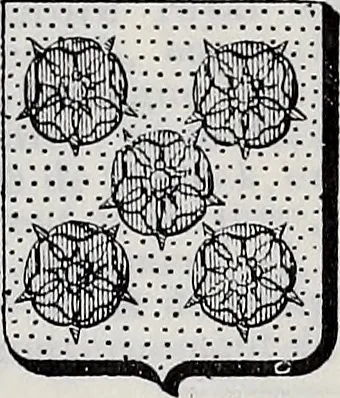 An illustration from Annuare général héraldique, 1903, leaf 444