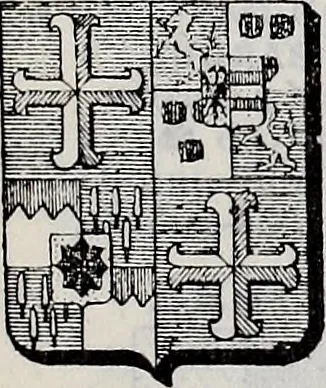 An illustration from Annuare général héraldique, 1903, leaf 462