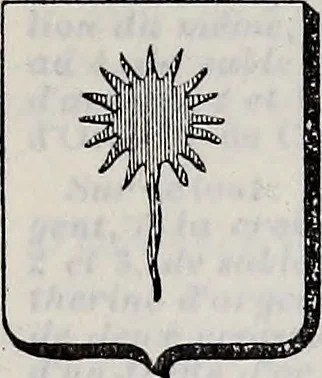An illustration from Annuare général héraldique, 1903, leaf 498