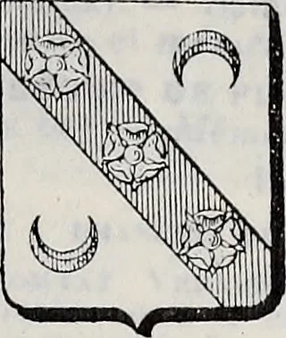 An illustration from Annuare général héraldique, 1903, leaf 504