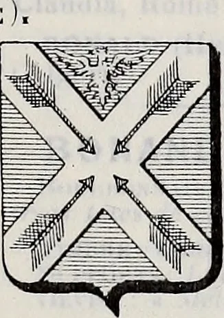 An illustration from Annuare général héraldique, 1903, leaf 526