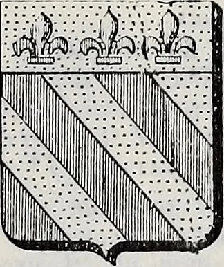 An illustration from Annuare général héraldique, 1903, leaf 556