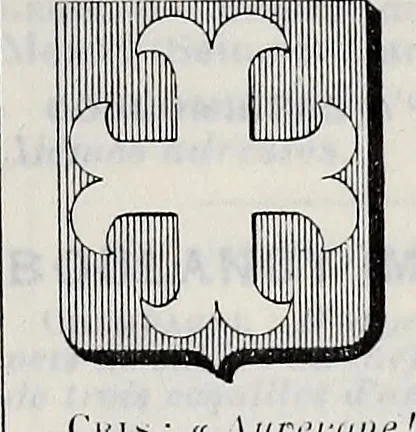 An illustration from Annuare général héraldique, 1903, leaf 560