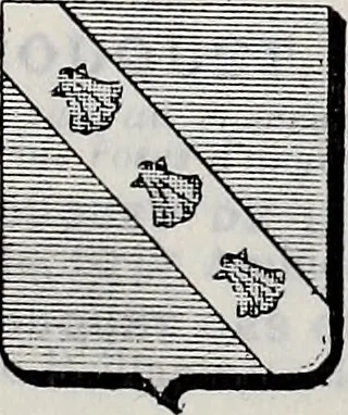 An illustration from Annuare général héraldique, 1903, leaf 564