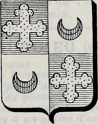 An illustration from Annuare général héraldique, 1903, leaf 568