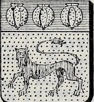 An illustration from Annuare général héraldique, 1903, leaf 582