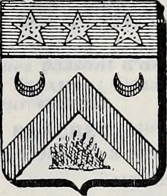 An illustration from Annuare général héraldique, 1903, leaf 588