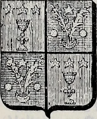 An illustration from Annuare général héraldique, 1903, leaf 590
