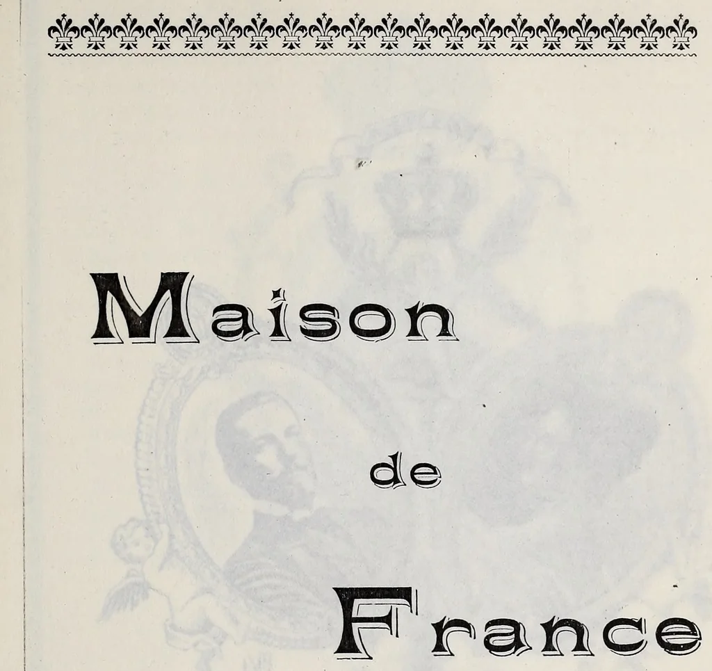 An illustration from Annuare général héraldique, 1903, leaf 60