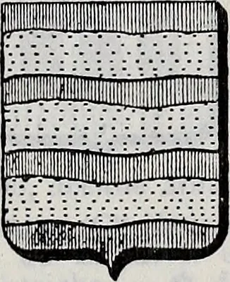 An illustration from Annuare général héraldique, 1903, leaf 612