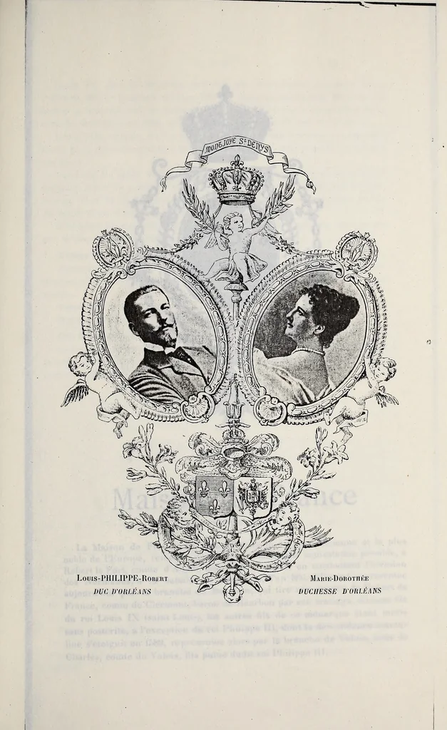 An illustration from Annuare général héraldique, 1903, leaf 62