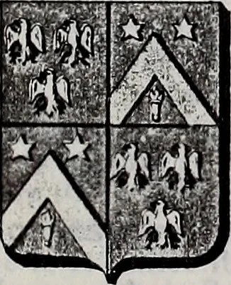 An illustration from Annuare général héraldique, 1903, leaf 626