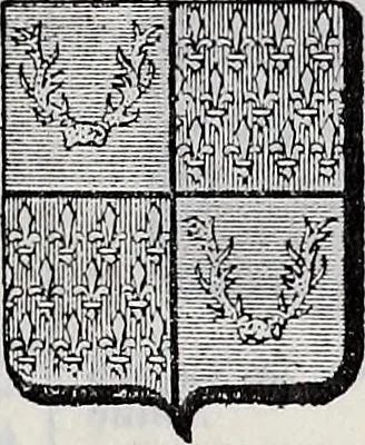 An illustration from Annuare général héraldique, 1903, leaf 660