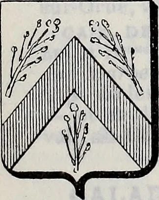 An illustration from Annuare général héraldique, 1903, leaf 664