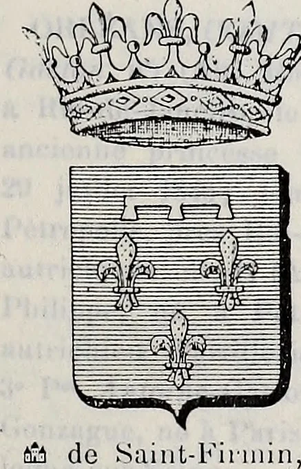 An illustration from Annuare général héraldique, 1903, leaf 68