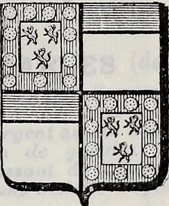 An illustration from Annuare général héraldique, 1903, leaf 682