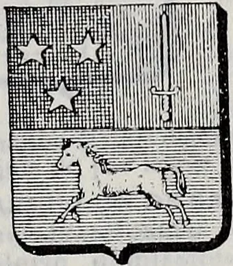 An illustration from Annuare général héraldique, 1903, leaf 702
