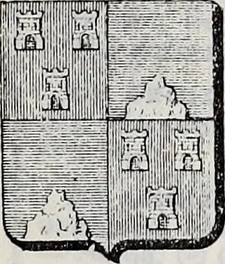 An illustration from Annuare général héraldique, 1903, leaf 704