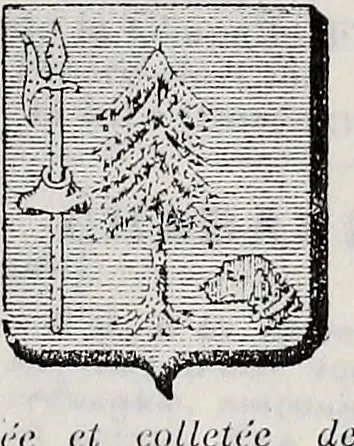 An illustration from Annuare général héraldique, 1903, leaf 720