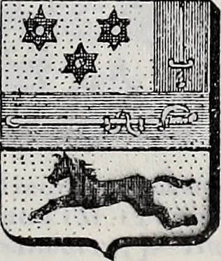 An illustration from Annuare général héraldique, 1903, leaf 730